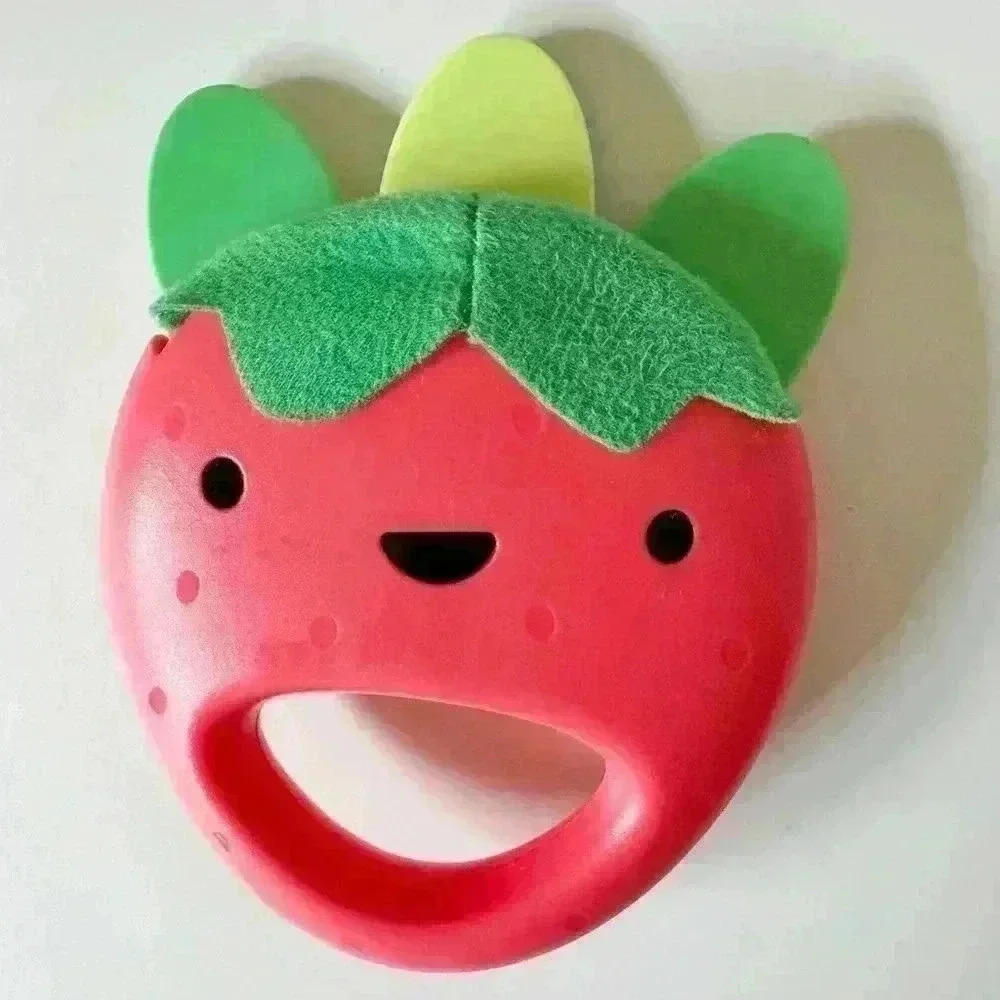 Skip Hop Farmstand Strawberry Baby Rattle teething